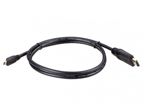 Кабель HDMI-19M -- MicroHDMI-19M ver 2.0 1m VCOM <CG587-1M> (1/70) фото 7 Кабель HDMI-19M -- MicroHDMI-19M ver 2.0 1m VCOM <CG587-1M> (1/70) фото 7