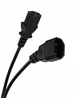 Кабель монитор - компьютер 1.8 метра 220V (UPS -> устройство) <VDE> 3G*0.5mm Aopen <ACE001-1.8M> (1/60)