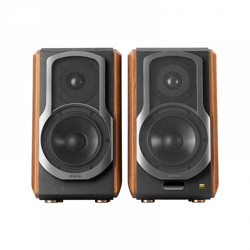 Колонка (пара) EDIFIER S1000MK II brown .Bth5.0.4 дин.Мощ:120Вт.Част.х-ка:45Гц-40кГц.компл:пульт,каб.3.5мм-RCA,каб.RCA-RCA,оптовол.каб (1/1) (80002785) фото 4