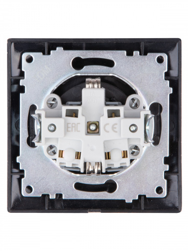 Розетка 2П+З 16А 250В с защ. шт. старинное серебро с/у, "Лама" (1/10) TDM (SQ1815-0652) фото 3 Розетка 2П+З 16А 250В с защ. шт. старинное серебро с/у, "Лама" (1/10) TDM (SQ1815-0652) фото 3