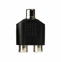 Адаптер-переходник Smartbuy 1хRCA (F) (гнездо)-2хRCA (F) (гнездо) (A218)/100