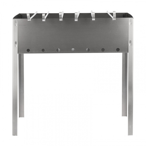 Мангал сборный "ЭКОНОМ" в гофрированной картонной коробке с шампурами СОКОЛ (1/10) (62-0008) фото 5 Мангал сборный "ЭКОНОМ" в гофрированной картонной коробке с шампурами СОКОЛ (1/10) (62-0008) фото 5