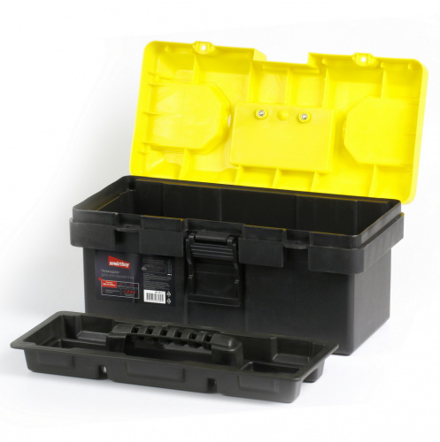 Чемодан для инструментов, SMARTBUY 35х17х18 см, с подложкой, пластик (1/9) (SBT-TB-12)