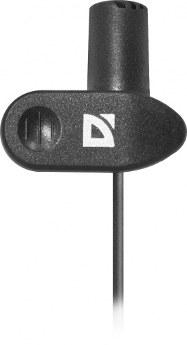 Микрофон DEFENDER MIC-109 черный, на прищепке, 1,8 м. (1/50) (64109) фото 5