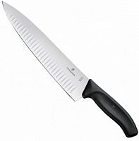 Кухонный нож Victorinox Swiss Classic, сталь, лезвие 250 мм., прямая заточка, чёрный (блистер) (6.8023.25B)