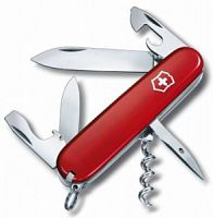 Нож перочинный Victorinox Spartan, 91 мм., 12 функций, красный (карт. коробка) (1.3603)