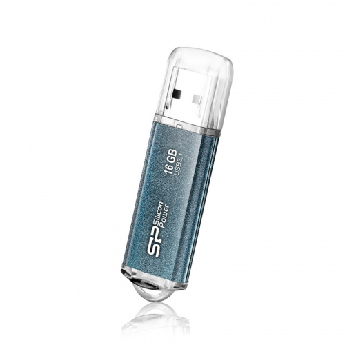 Флеш-накопитель USB 3.0 16GB Silicon Power Marvel M01 синий (SP016GBUF3M01V1B) фото 2 Флеш-накопитель USB 3.0 16GB Silicon Power Marvel M01 синий (SP016GBUF3M01V1B) фото 2