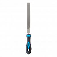 Напильник по металлу SMARTBUY плоский, 200 мм, прорезиненная рукоятка (1/72) (SBT-TF-200Fp2)