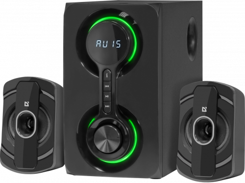 Акустическая 2.1 система DEFENDER Eclipse 40Вт, BT/FM/MP3/SD/USB/AUX/RC (1/4) (65593)