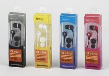 Наушники INTRO RX-210, синие, вакуумные, шнур 1.2 м. (1/400/7200) (Б0032475)