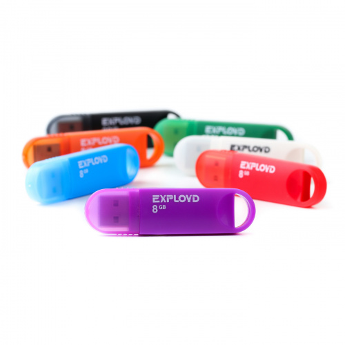 Флеш-накопитель USB  8GB  Exployd  570  красный (EX-8GB-570-Red) фото 6