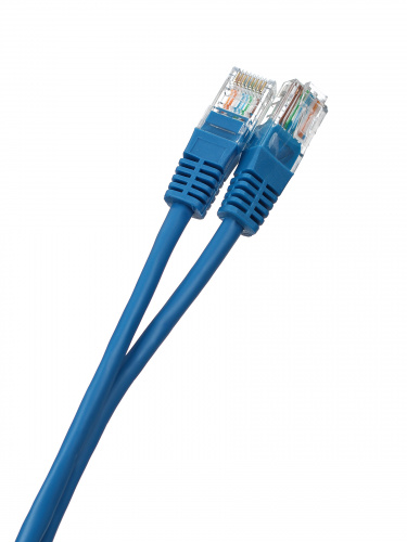 Патч-корд литой AOPEN UTP кат. 5е, синий, 2 м. (1/100) (ANP511_2M_B) Патч-корд литой AOPEN UTP кат. 5е, синий, 2 м. (1/100) (ANP511_2M_B)