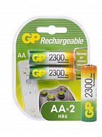 Аккумулятор GP  R6 (2300 mAh) (2бл)   (2/20/200) (4891199062889)