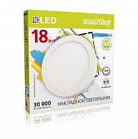 Светильник светодиодный SMARTBUY накладной Round SDL -18w/6500K/IP20 (SBL-RSDL-18-65K)