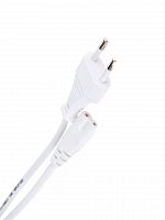 Кабель для аудио-видео техники IEC-320-C7--розетка 220V, 2-pin , 1,8м , белый, Telecom <TP228-1.8-W> (1/250)