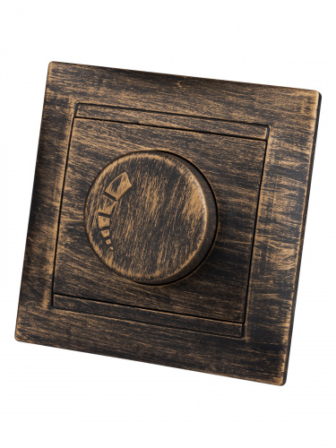 Светорегулятор RL 300 Вт старинная бронза с/у, "Лама" (1/8) TDM (SQ1815-0769) Светорегулятор RL 300 Вт старинная бронза с/у, "Лама" (1/8) TDM (SQ1815-0769)