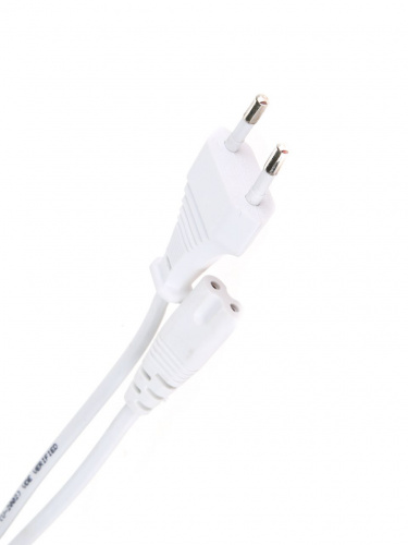 Кабель для аудио-видео техники IEC-320-C7--розетка 220V, 2-pin , 1,8м , белый, TELECOM <TP228-1.8-W> (1/250) Кабель для аудио-видео техники IEC-320-C7--розетка 220V, 2-pin , 1,8м , белый, TELECOM <TP228-1.8-W> (1/250)
