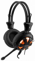 Гарнитура A4TECH HS-28 1.8м мониторы оголовье (HS-28 (BLACK)), черный (1/20) (HS-28 (BLACK+GREY))