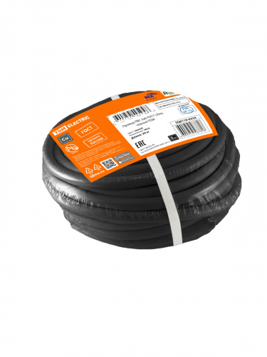 Провод TDM ПВС 3х6 ГОСТ (20м), черный (1/20/20) (SQ0118-0334) фото 2