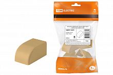 Заглушка кабельной трассы КМЗ 16х16 сосна (цена за уп. 4 шт./комп.) TDM (1/25/250) (SQ0411-0231)