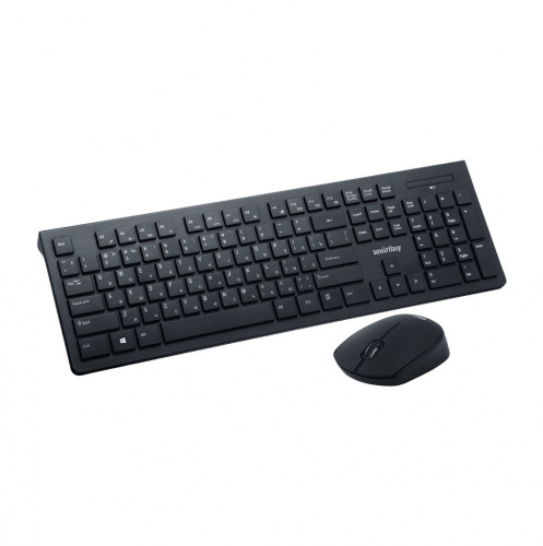 Комплект беспроводной Клавиатура + Мышь Smartbuy 206368AG-K, черная (1/20) (SBC-206368AG-K)