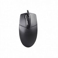 Мышь проводная A4 OP-730D черный оптическая (1000dpi) USB (4but)