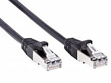 Патч-корд литой iOpen FTP кат.5e (7/0.16) черный 0,5m <ANP522B-BK-0.5M>