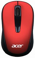 Беспроводная мышь ACER OMR136 оптическая (1000dpi) USB для ноутбука (3but), красный (1/60) (ZL.MCEEE.01J)