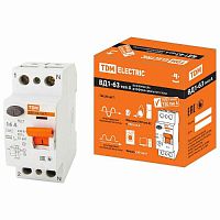 УЗО ВД1-63 2Р 16А 10мА тип А TDM (SQ0203-0092)