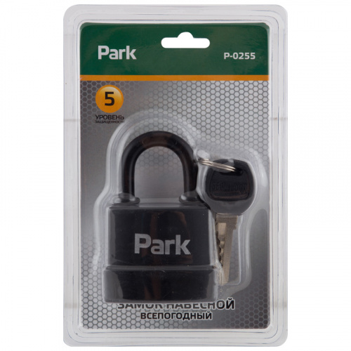 Замок навесной Park P-0255 всепогодный (1/6/48) (288113) фото 2