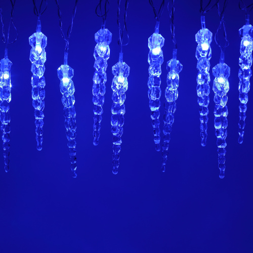 Гирлянда ЭРА светодиодная ЕGNIG - IC нить Сосульки 3,8 м синий 20 LED (1/24) (Б0055995) фото 6