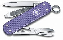 Нож перочинный Victorinox Classic Electric Lavender, 58 мм., 7 функций (карт. коробка) (0.6221.223G)
