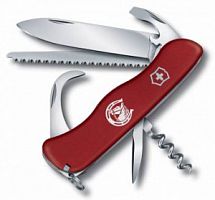 Нож перочинный Victorinox Equestrian, 111 мм., 12 функций, красный (0.8583)