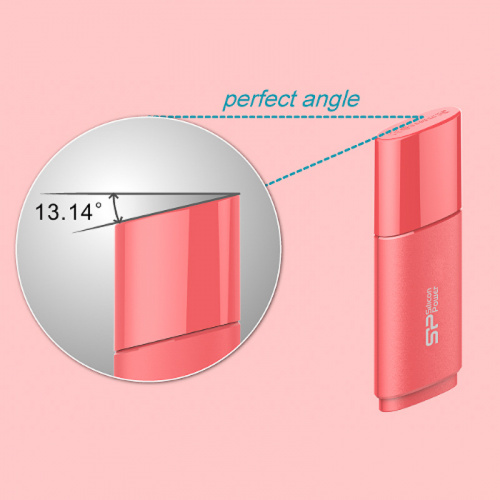 Флеш-накопитель USB 16GB Silicon Power Ultima U06 розовый (SP016GBUF2U06V1P) фото 9 Флеш-накопитель USB 16GB Silicon Power Ultima U06 розовый (SP016GBUF2U06V1P) фото 9