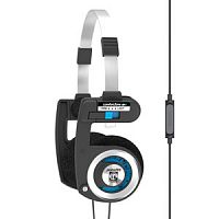 Накладные наушники KOSS Porta Pro with mic and remote, 15 Гц - 25 кГц, чувствительность 101 дБ, сопротивление 60 Ом (15119630)