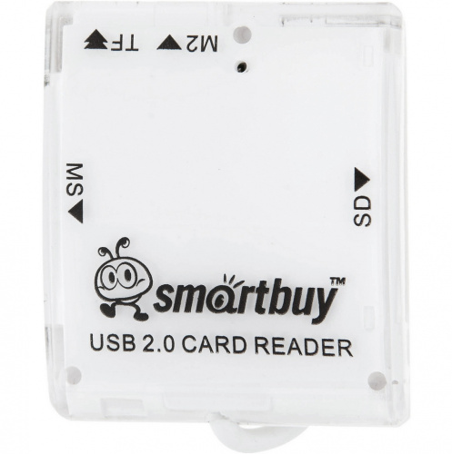 Картридер Smartbuy (SBR-713-W), белый (1/5)