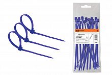 Хомуты нейлоновые 3,6х200мм (синий) (цена за уп./25 шт) TDM (1/40/400) (SQ0515-0351)