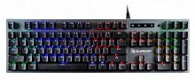 Клавиатура проводная игровая механическая A4TECH Bloody B765 USB, LED (B765 GREY/NEON (GREEN SWITCH)), серая (1/10)