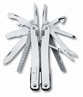 Мультитул Victorinox SwissTool Spirit X, 105 мм., 26 функций, серебро (подар. коробка) (3.0224.N)