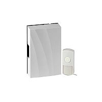 Звонок дверной ЭРА D157 проводной белый 1 мелодия (1/10/20) (Б0004134)