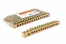 Шина "N" нулевая 6х9мм 14/2 (14групп/крепеж по краям) TDM (1/200) (SQ0801-0003)