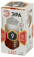 Лампа светодиодная ЭРА STD LED P45-9W-827-E27 E27 / Е27 9Вт шар теплый белый свет (1/100) (Б0029043)
