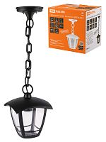 Светильник TDM садово-парковый "СИТИ" НСУ 07-60-001 У1 4-х гранник подвесной черный (1/8) (SQ0330-1303)