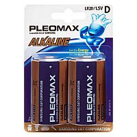Элемент питания SAMSUNG PLEOMAX  LR20  BL2   (20/80/4800) (C0019254)