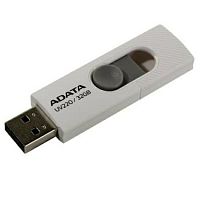 Флеш-накопитель USB  32GB  A-Data  UV220  белый/серый (AUV220-32G-RWHGY)