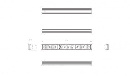 Cветильник ЭРА подвесной IP65 150Вт 15750Лм 5000К Кп<5% КСС Г IC (6/9 SPP-404-0-50K-150 фото 9