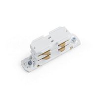 Коннектор ЭРА для трехфазного шинопровода STR-30-W-CN-I типа I прямой внутренний белый (1/100) (Б0049695)