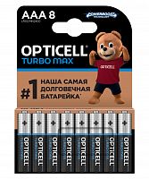 Элемент питания OPTICELL TURBO MAX LR03 BL8 (8/80) (6053008)
