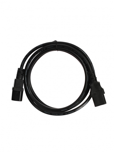 Кабель монитор - компьютер 220V (UPS -> устройство) <VDE> 3G*0.75mm2 VCOM <CE001-CU0.75-1.8>, 1.8м (1/50) (CE001-CU0.75-1.8M) фото 2