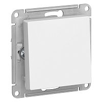 Механизм выключателя 1-кл. С/У ATLASDESIGN 10А IP20 (сх. 1) 10AX с самовозвратом механизм бел. Systeme Electric ATN000115 (1/5/20)